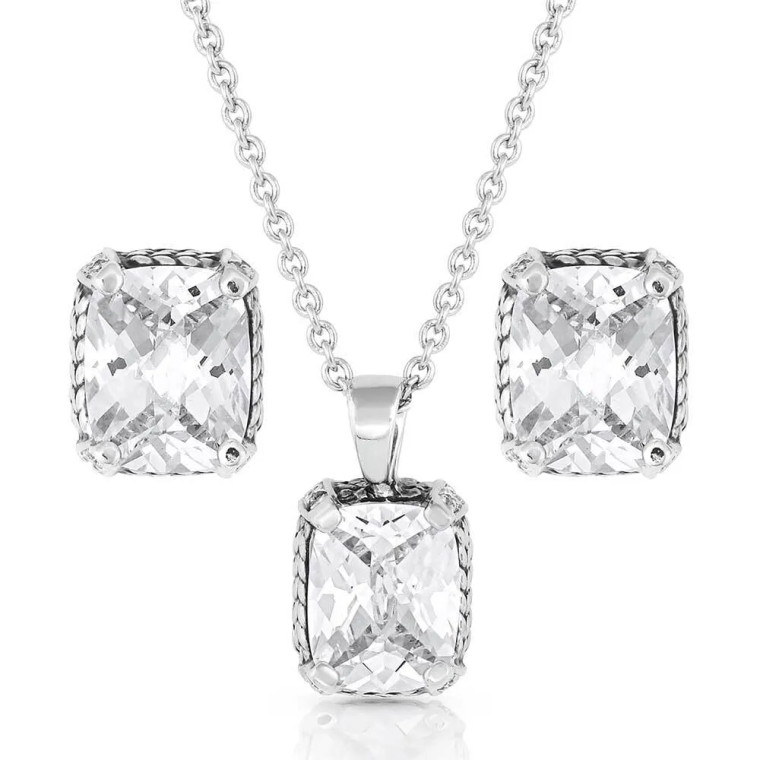 MONTANA CRYSTAL JEWLERY SET