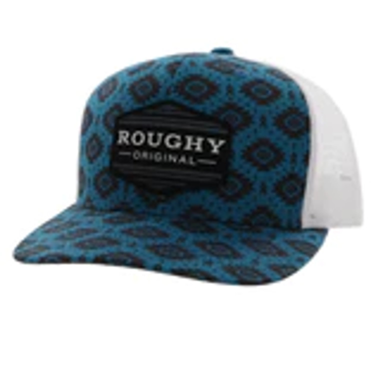 HOOEY "TRIBE" BLUE AND WHITE CAP