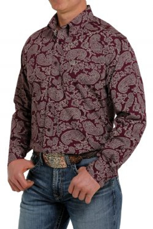 CINCH PURPLE PAISLEY TOP