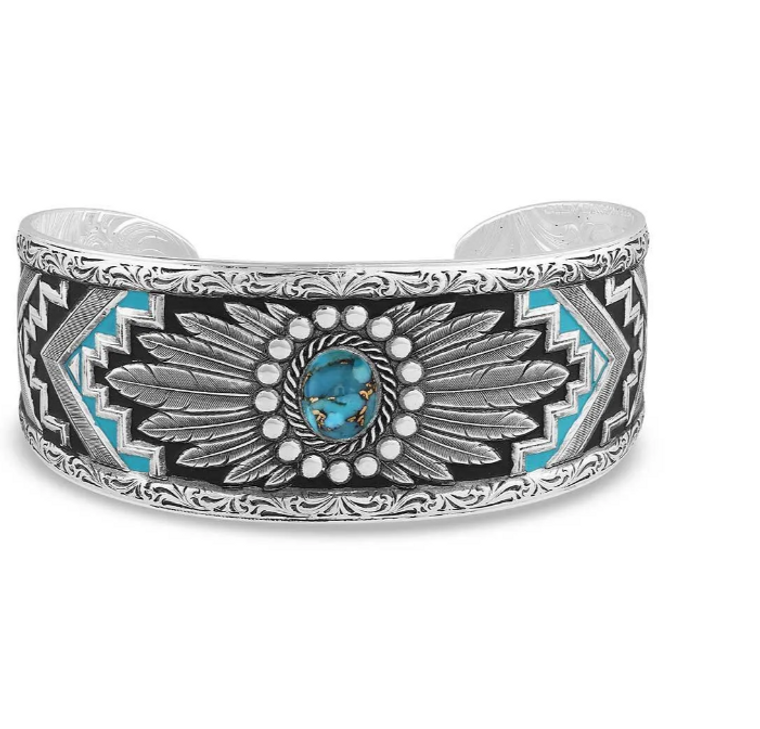 MONTANA BLUE SPRING TURQUOISE BRACELET