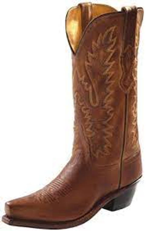 OLD WEST CLASSIC BROWN COWGIRL BOOT