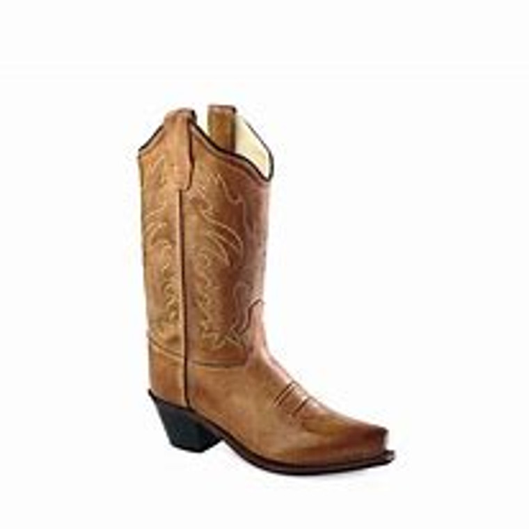 OLD WEST TAN KIDS BOOT