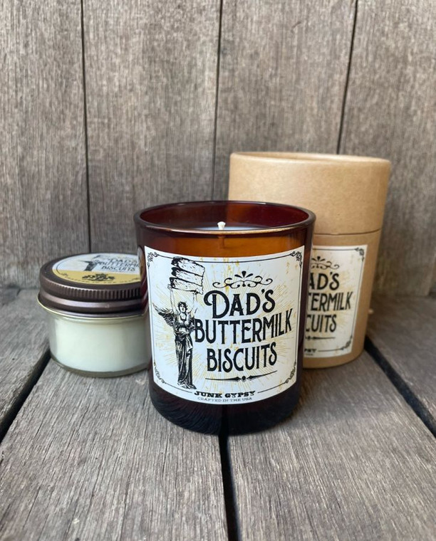 JUNK GYPSY 4OZ SOY CANDLE BISCUIT