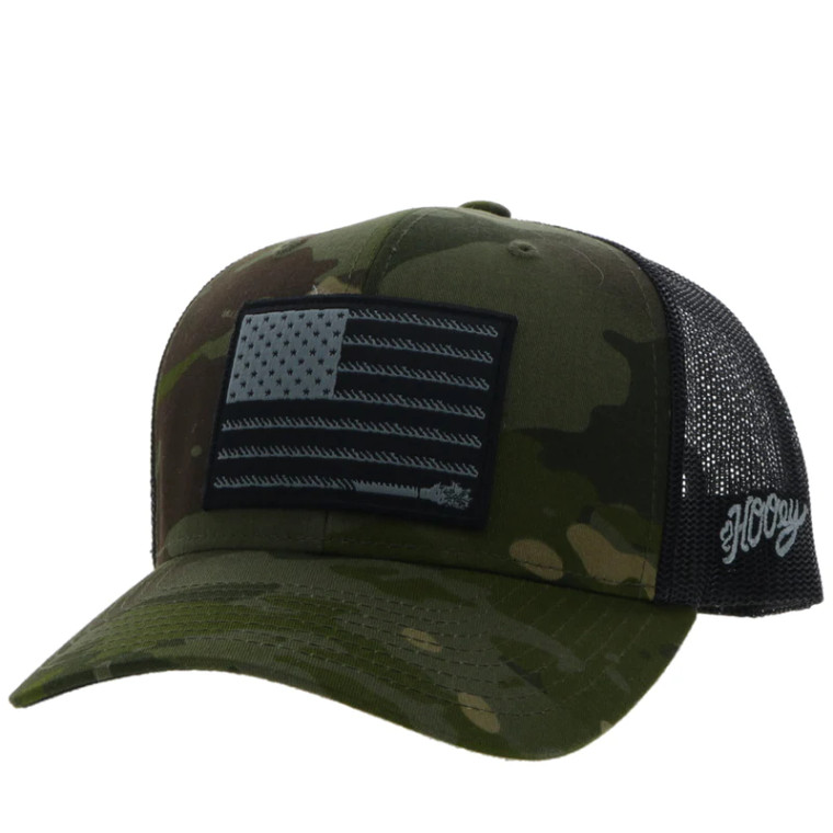 HOOEY CAMO FLAG HAT