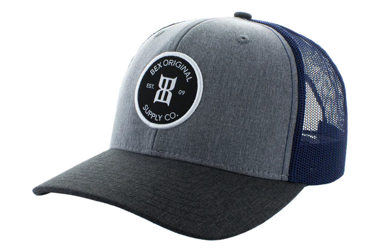 BEX BOSC GRAY/NAVY HAT 