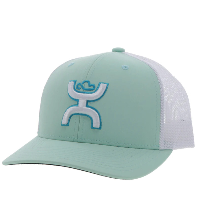 HOOEY "STERLING" MINT/WHITE WITH WHITE/TURQ LOGO