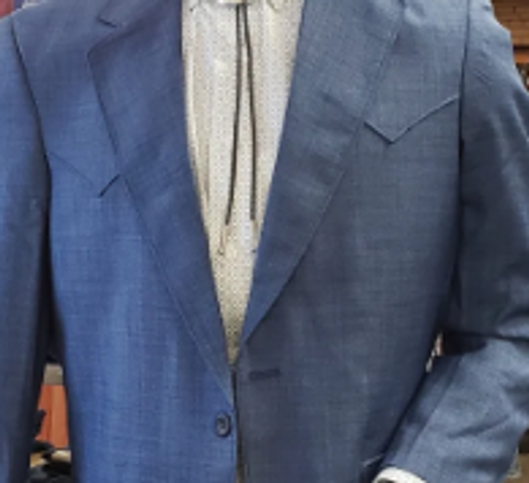 CIRCLE S MEN SPORT COAT BLUE CC4624