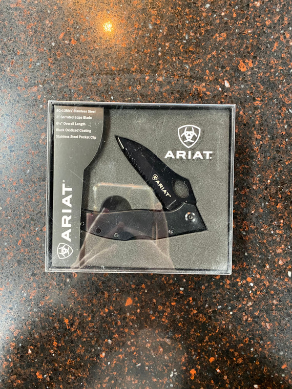 ARIAT A710010101 SERRATED KNIFE