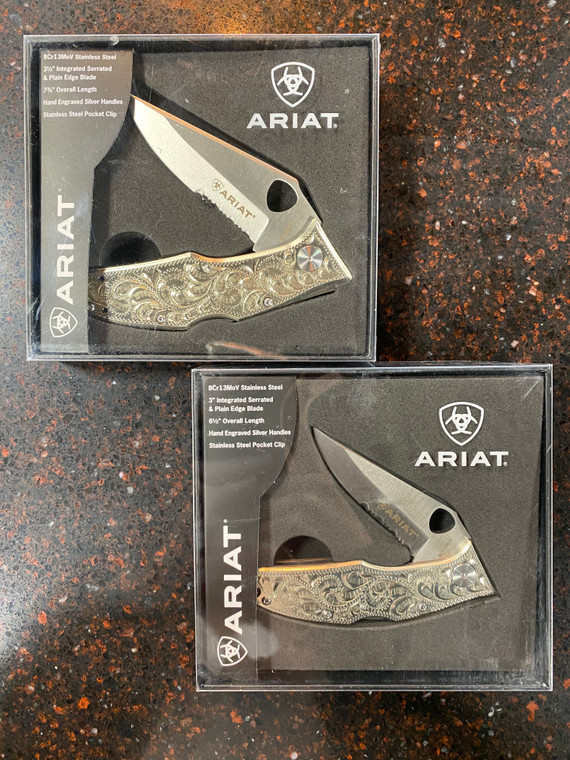 ARIAT A710012836 SERRATED KNIFE