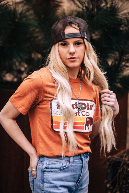 RED DIRT HAT CO UNISEX PANCHO TEE