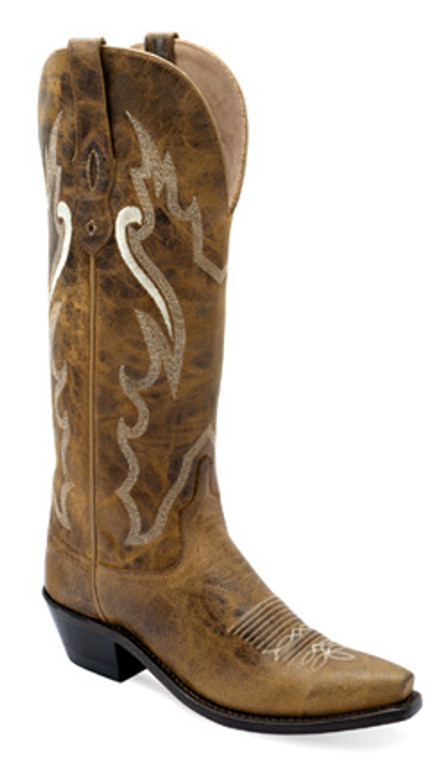 OLD WEST WOMEN'S TS1549 BROWN BOOT