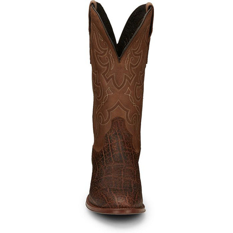 TONY LAMA TL3016 MEN'S PATRON BROWN ROUND TOE BOOT