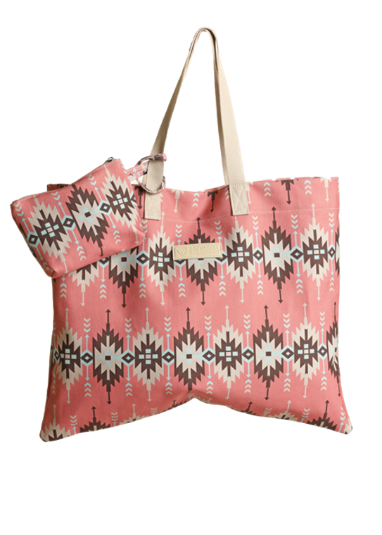 ROCK & ROLL PINK TOTE