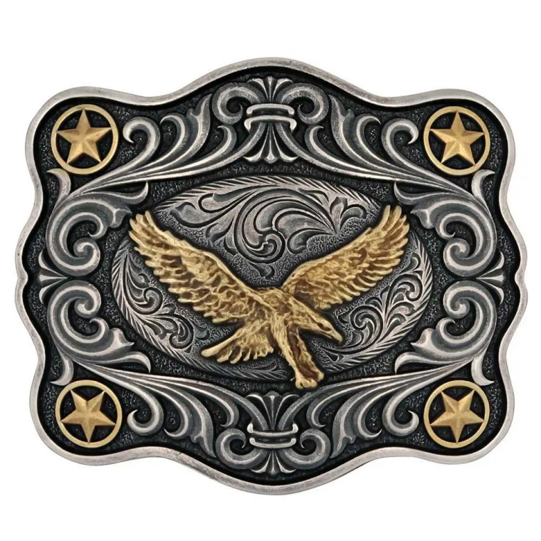 MONTANA SILVERSMITH EAGLE BUCKLE