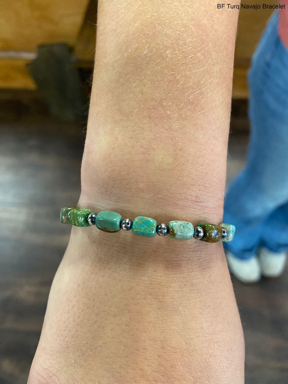 BF TURQUOISE NAVAJO BRACELET 