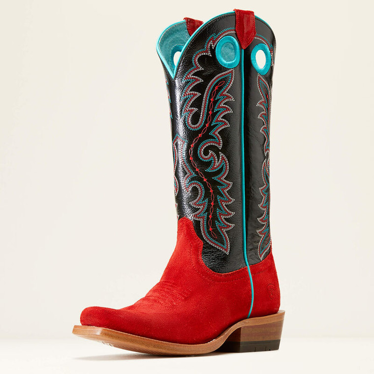 ARIAT WOMENS FUTURITY BOON WESTERN BOOT RED