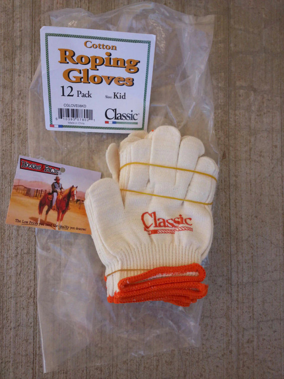 CLASSIC ROPING GLOVE KID ORANGE