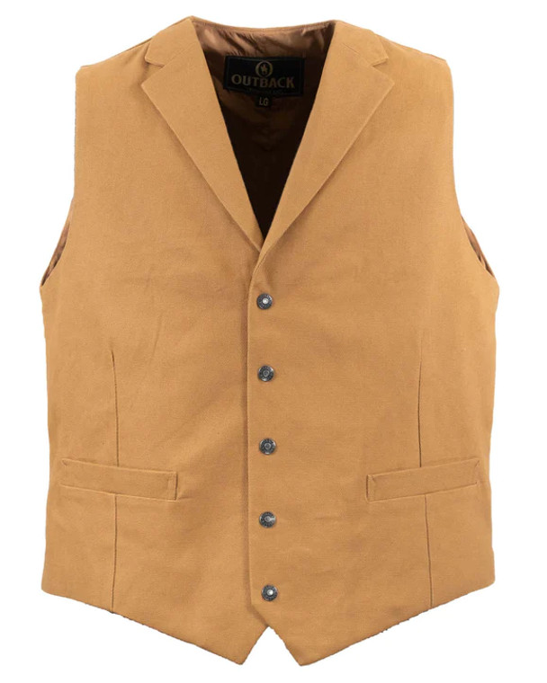 OUTBACK MEN’S JESSIE CANVAS VEST