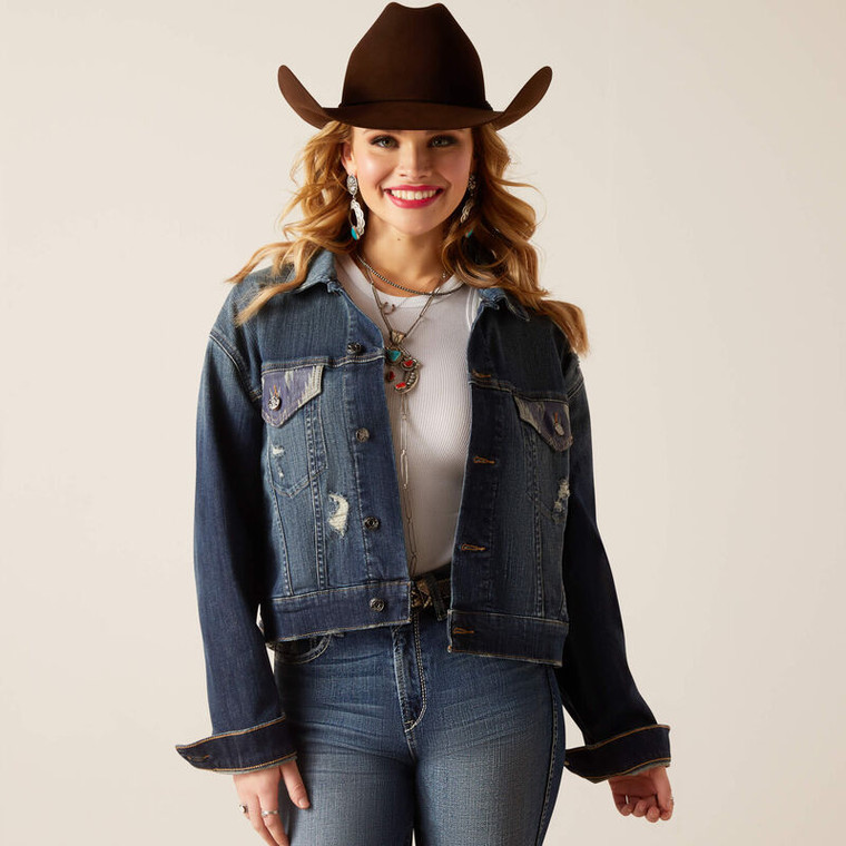 ARIAT WOMEN'S CHIMAYO DENIM JACKET