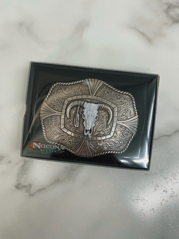 NOCONA SKULL BUCKLE