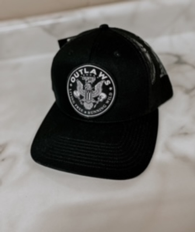 OUTLAWS HAT BLACK