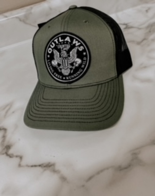 OUTLAWS HAT OLIVE