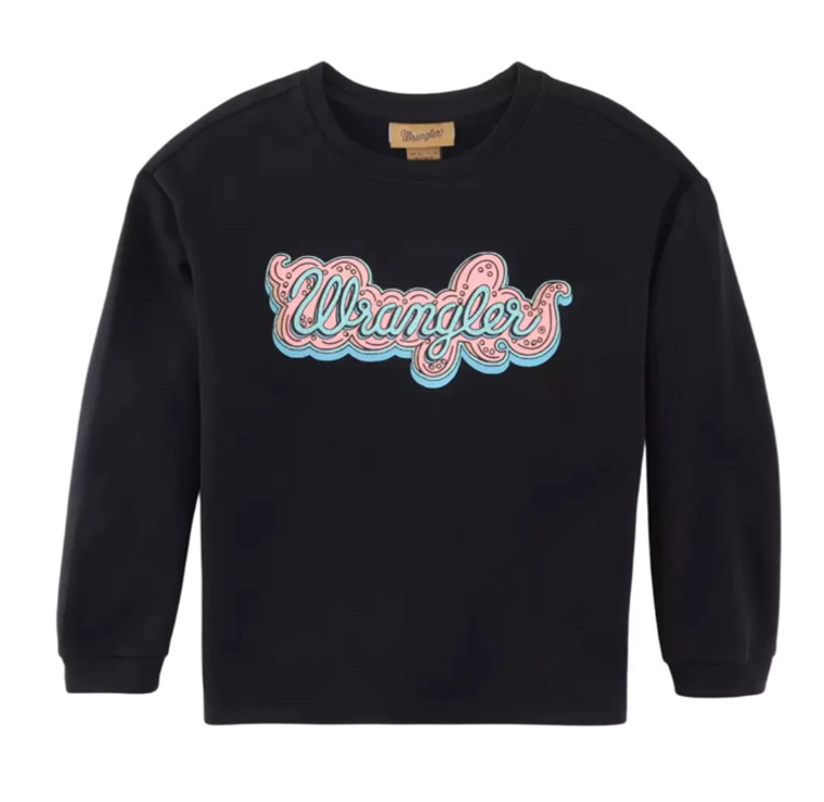 WRANGLER GIRLS LOGO SWEATSHIRT