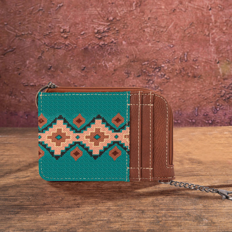 WRANGLER TURQUOISE CARD CASE