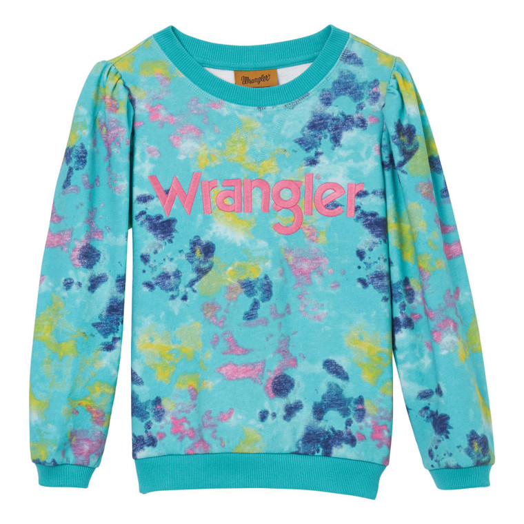 WRANGLER GIRLS MULTI-COLOR CREWNECK