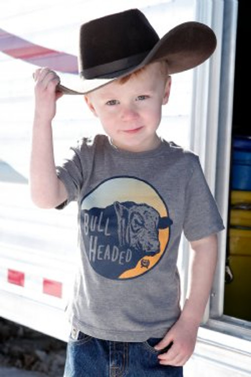 CINCH TODDLER BULL HEADED TEE