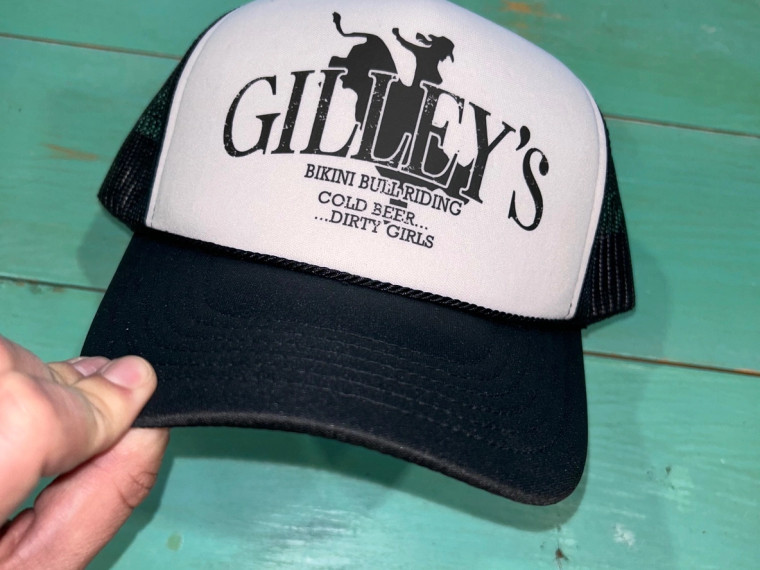 GILLEY'S BIKINI BULL TRUCKER HAT
