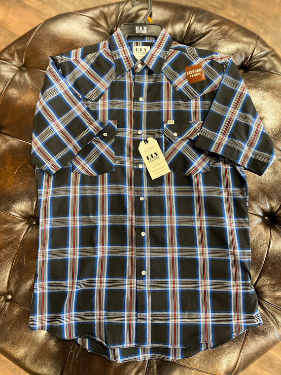 ELY CATTLEMAN SS PEARL SNAP SHIRT