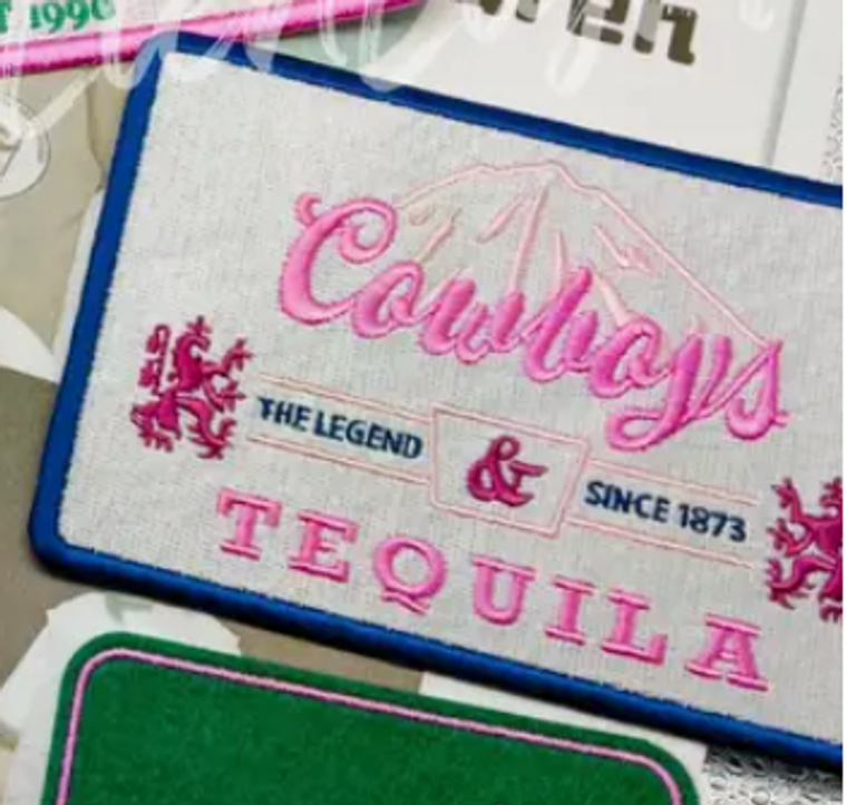 COWBOYS & TEQUILA PATCH