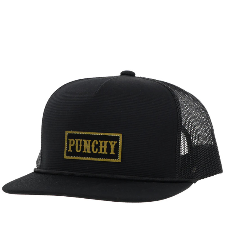 HOOEY PUNCHY BLACK/GOLD HAT