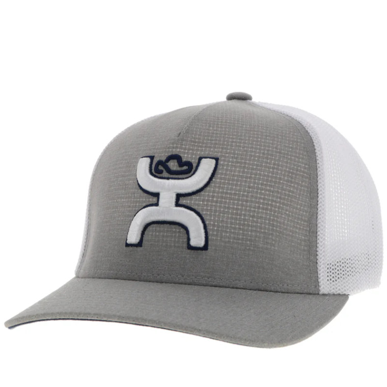 HOOEY COACH FLEXFIT GREY HAT