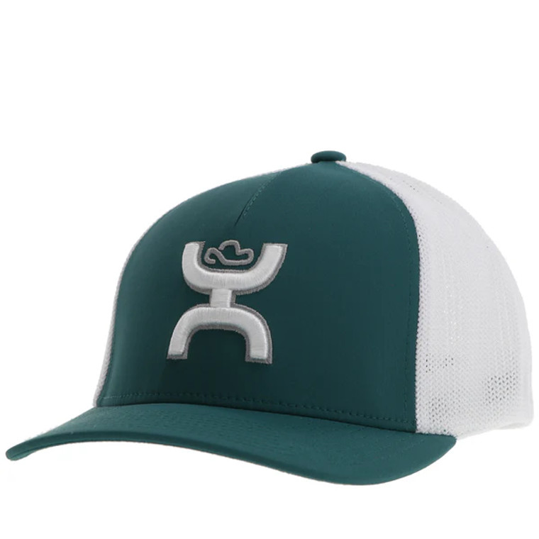 HOOEY  COACH FLEXFIT HAT TEAL/WHITE