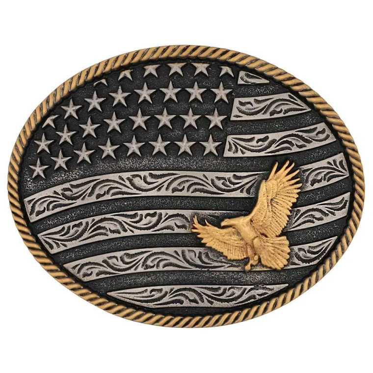 MONTANA SILVERSMITH FREEDOM'S MAJESTY BUCKLE