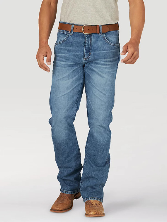 WRANGLER GREEN JEAN - SIENNA WASH 