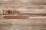 TEXAS SADDLERY-SADDLE TAN BUCKSTITCH COMBO