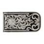 MONTANA SLVR AND BLK MONEY CLIP
