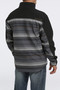 CINCH GREY STRIPE JACKET