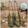 BIGGEST GRADUATED TURQUOISE NECKLACE 