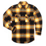 TROLL CO ORANGE LEON FLANNEL, FINAL SALE