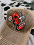 XO RED TRACTOR HAT
