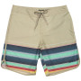 HOOEY "SHAKA" YOUTH CREAM BOARD SHORT, FINAL SALE