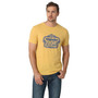 WRANGLER LONG LIVE COWBOYS YELLOW TEE