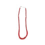 WEST&CO RED DISC NECKLACE