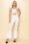 RHINESTONE FRINGE VEST