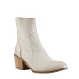 DIBA WOMENS MAJES TIC WHITE BOOTIES