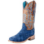 CORRAL WOMEN'S A4199 BLUE ALLIGATOR EMBROIDERED BOOT